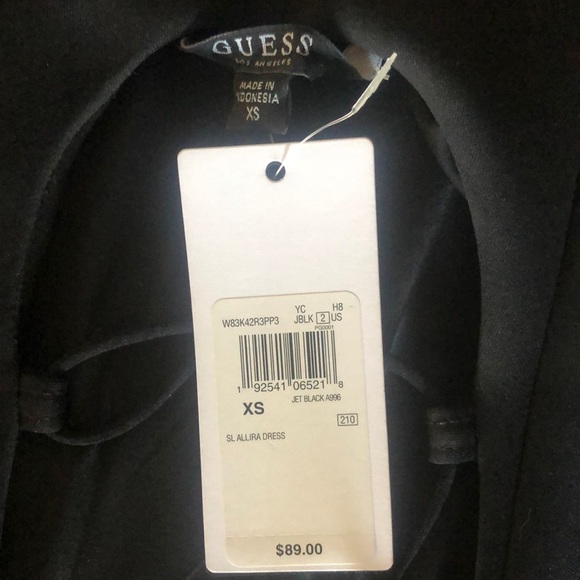 Guess black mini dress - Picture 4 of 4